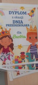 DZIEŃ PRZEDSZKOLAKA W GRUPIE RYBKI
