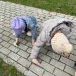 MALOWANIE TĘCZY KREDAMI NA KOSTCE