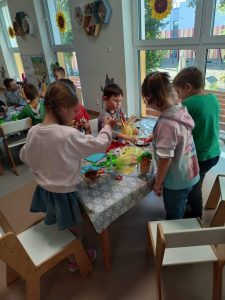 JESIENNE PRACE PLASTYCZNE DZIECI Z RYBEK