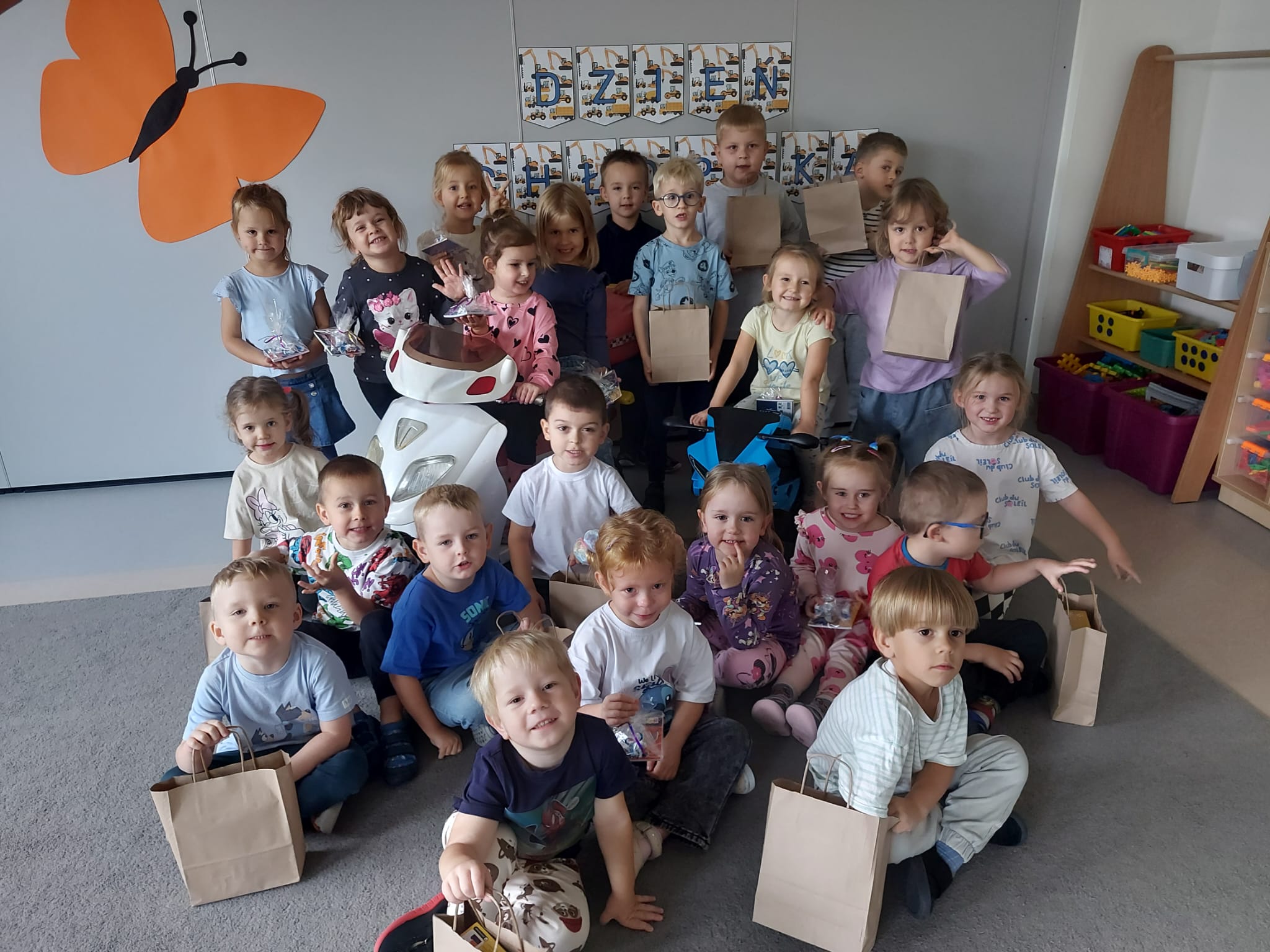 DZIEŃ CHŁOPCA W GRUPIE MOTYLKI